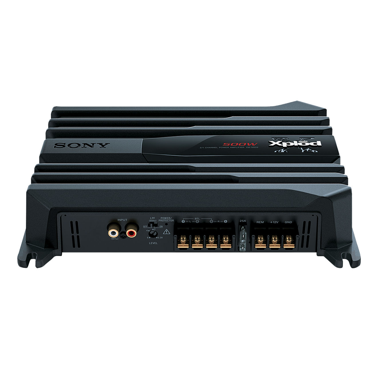 Amplificador estéreo para autos | 2 canales | 500W | XM-N502 | XM-N502//Q1 E