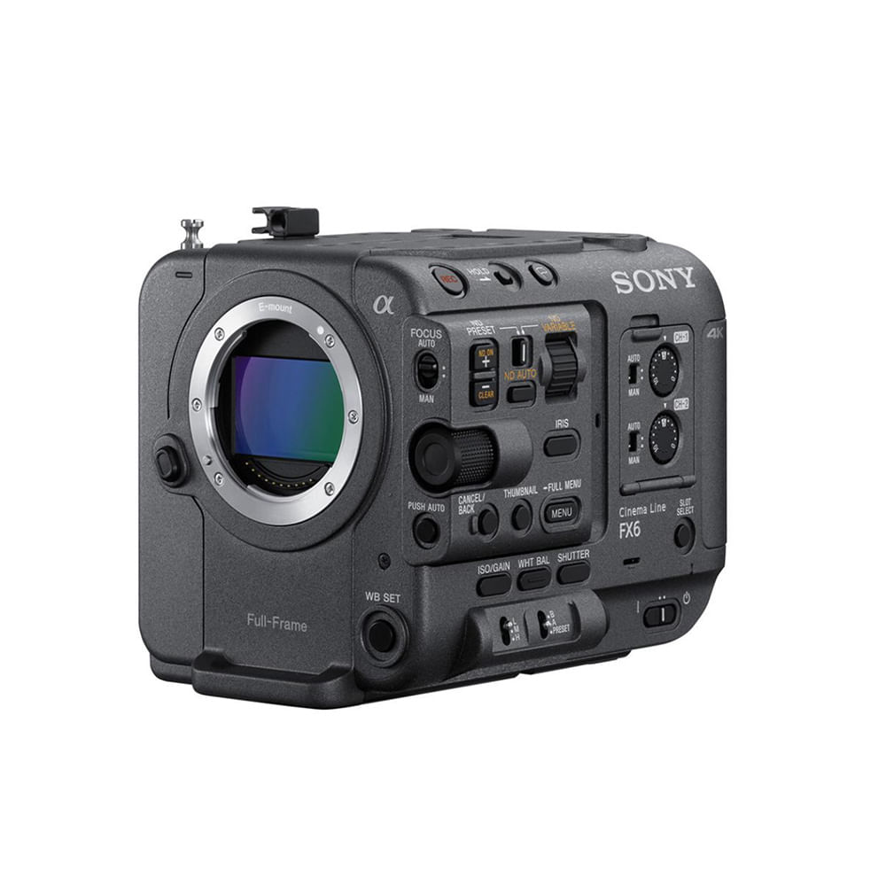 Cámara Cinema Line FX6V | Sensor CMOS Exmor R™ | S-Cinetone™ | ILME-FX6V//CUC