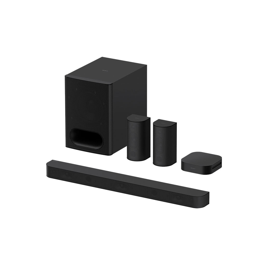 BRAVIA Theatre System 6 | Sistema de teatro en casa de 5.1 canales | Potencia de salida total de 1000 W | Dolby Atmos®/DTS:X® | HT-S60 HT-S60//Z LA9