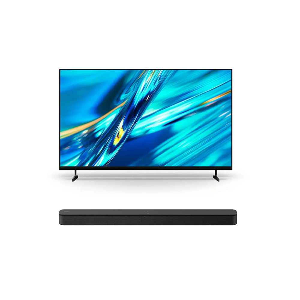 Combo: TV 50" BRAVIA 3 II + Soundbar de 2 canales HT-S100F K-50XR30M2 + HT-S100F