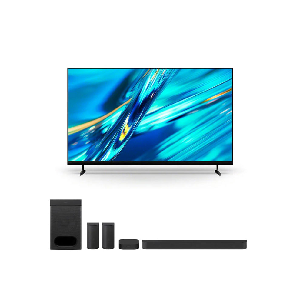 Combo: TV 85" BRAVIA 3 II + BRAVIA Theatre System 6 K-85XR30M2 + HT-S60